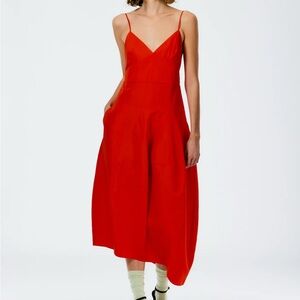 Like new — Tibi Italian Sporty Nylon Cami Dress size 4